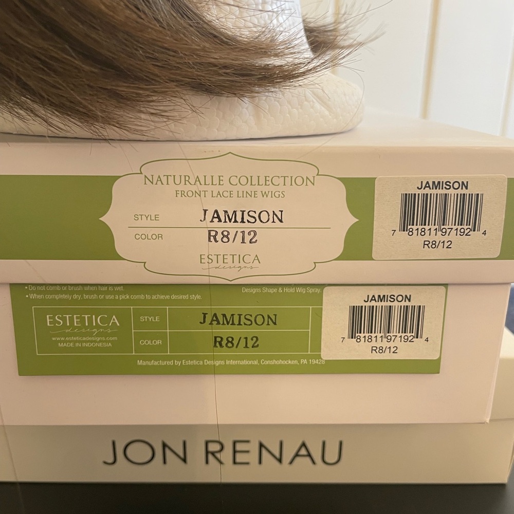 Estetica Jamison Wig in R8/12. Modified with Face-framing layers - Picture 2 of 12